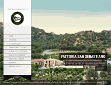 Tablet Screenshot of fattoria-sansebastiano.it